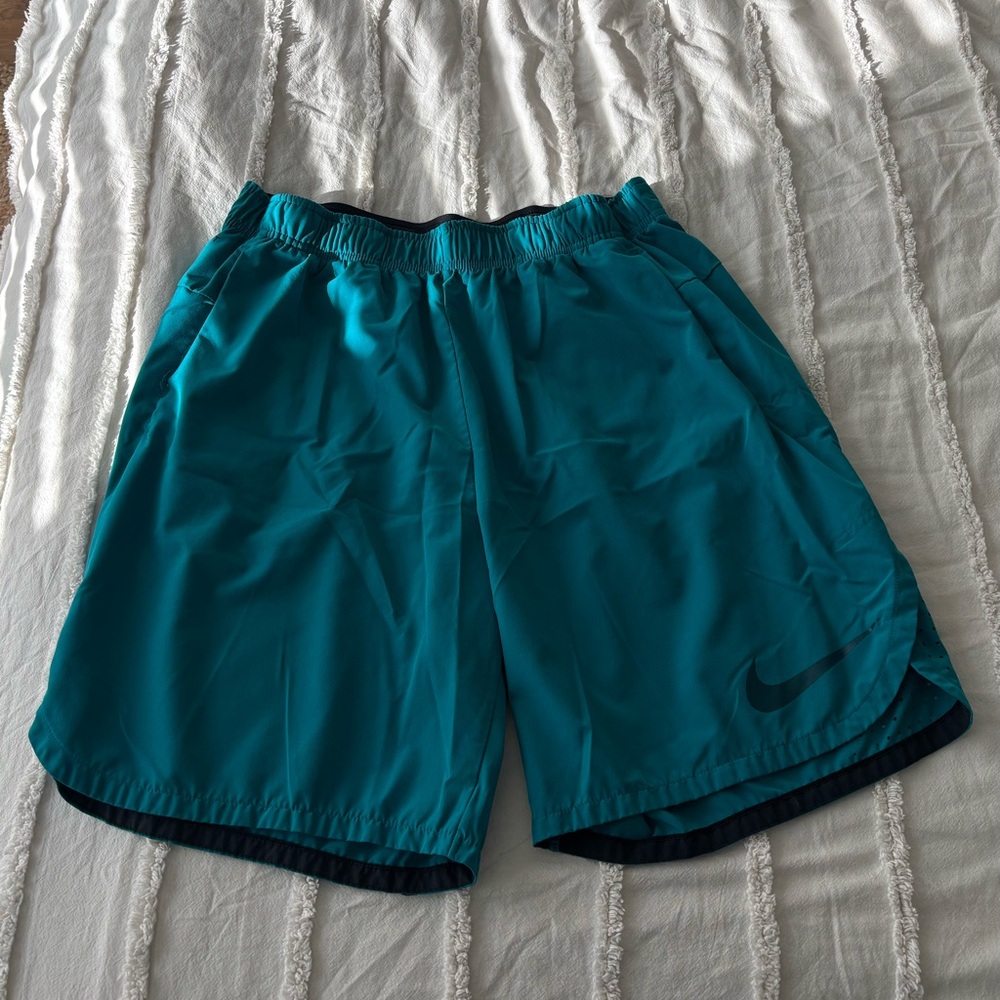 Nike Teal Athletic Shorts